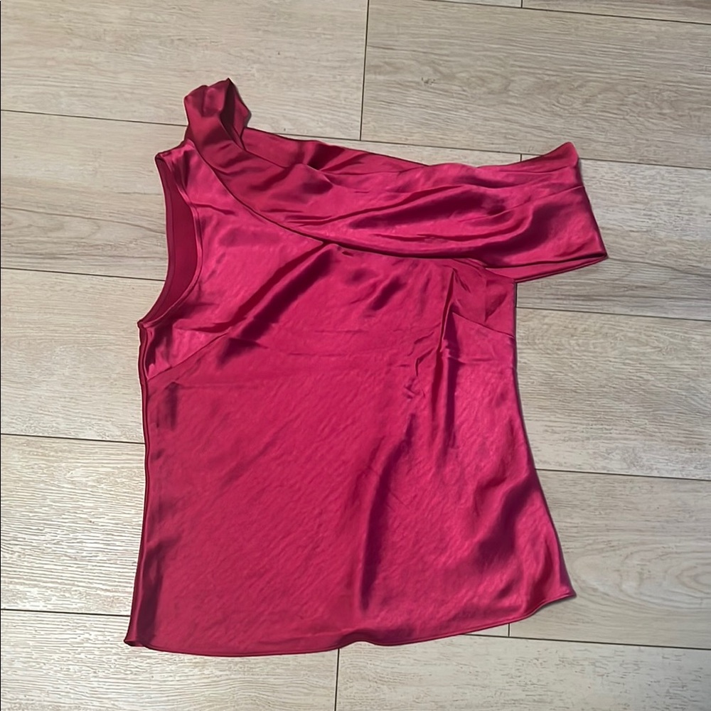 Ted Baker Pink One-Shoulder Top – Women’s Size 2 (US 6)